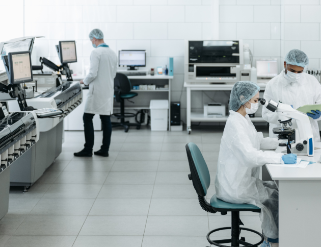 limpieza de laboratorios